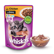 Whiskas Kitten Chicken Gravy 80Gm