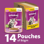 Load image into Gallery viewer, Whiskas Kitten Chicken Gravy 80Gm