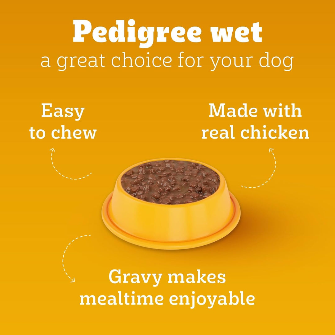 Pedigree Adult Chicken & Liver Gravy 130gm