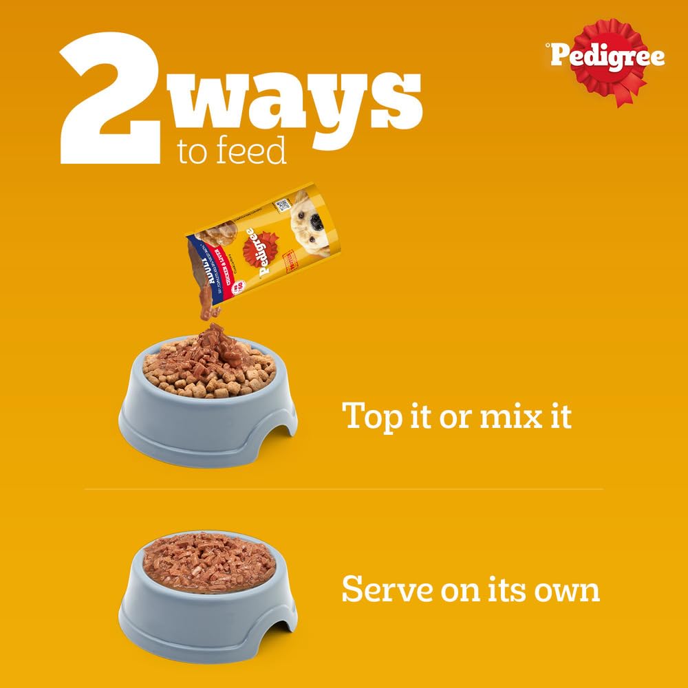 Pedigree Adult Chicken & Liver Gravy 130gm