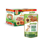 Load image into Gallery viewer, Jerhigh Gravy Chicken &amp; Vegetable Wet Dog Food – 120gm x 12 Pouches