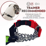Load image into Gallery viewer, Nunbell Adjustable Half-Choke Dog Training Collar