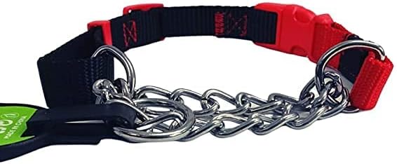 Nunbell Adjustable Half-Choke Dog Training Collar