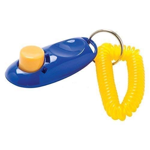 Training Clicker with Spiral Chain for Pets