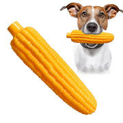 Squeaky Corn Vinyl Dog Toy – Floating Chew & Teeth Cleaning Toy