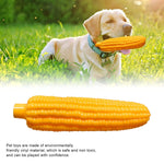 Load image into Gallery viewer, Squeaky Corn Vinyl Dog Toy – Floating Chew &amp; Teeth Cleaning Toy