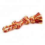 Load image into Gallery viewer, Smarty Pet 3-Knot Heavy-Duty Cotton Rope Dog Toy – 2-String Durable Tug &amp; Chew