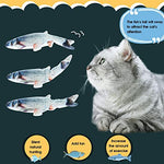 Load image into Gallery viewer, Holy Paws Electric Dancing Fish Cat Toy – Interactive Wiggling Plush