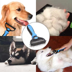 Load image into Gallery viewer, Nunbell Professional Dual-Sided Pet Dematting &amp; Deshedding Rake