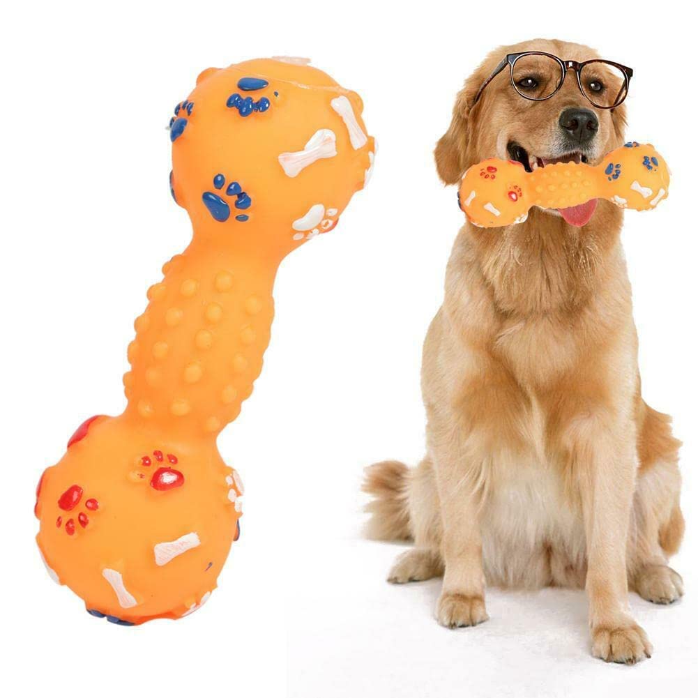Sq. VT. 1023 Dumbell with Paw Mark Small