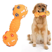 Sq. VT. 1023 Dumbell with Paw Mark Small