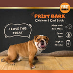 Load image into Gallery viewer, First Bark Chicken &amp; COD Stick Dog Treats – 70gm