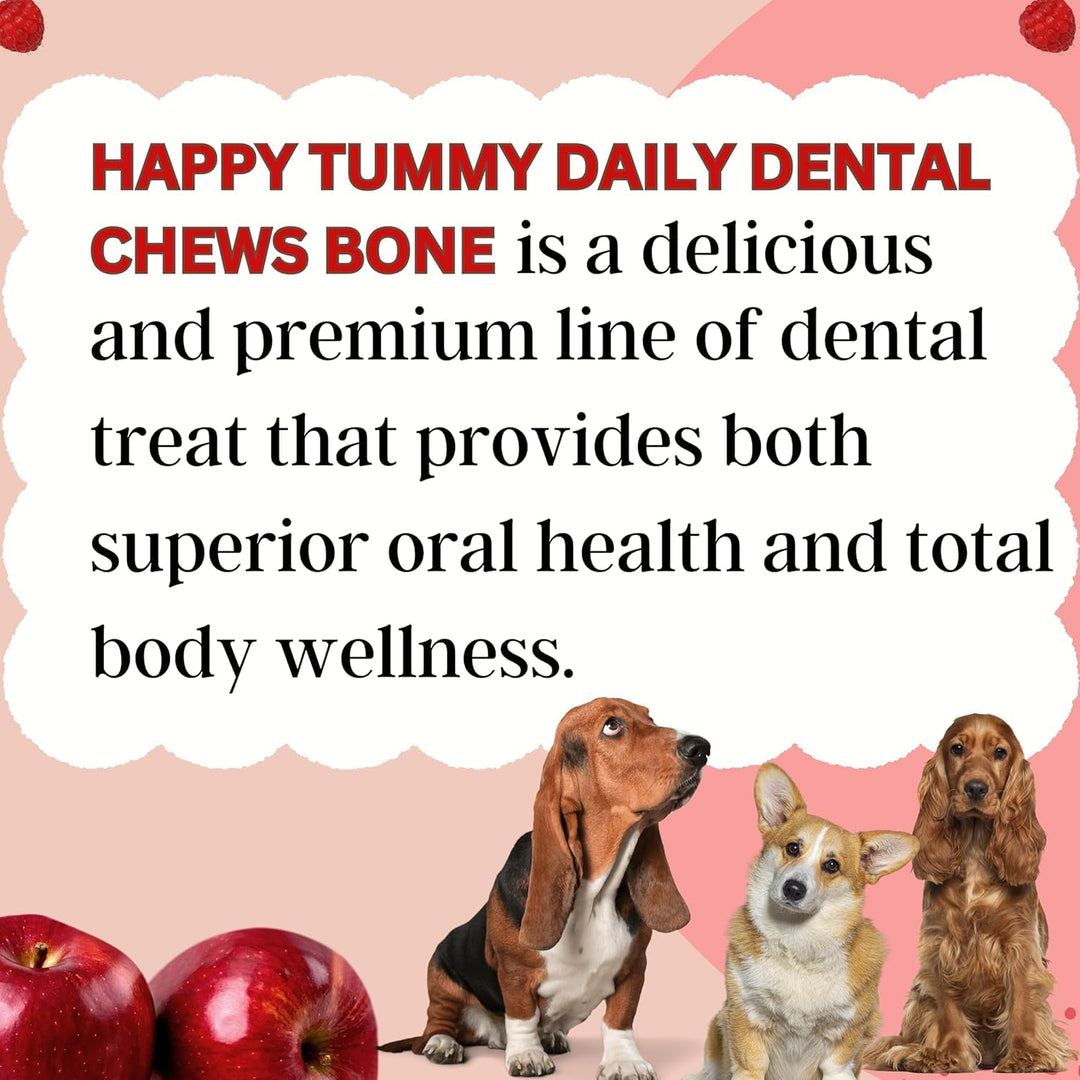 Happy Tummy Dental Chews for Dogs (7 in 1) - 150g
