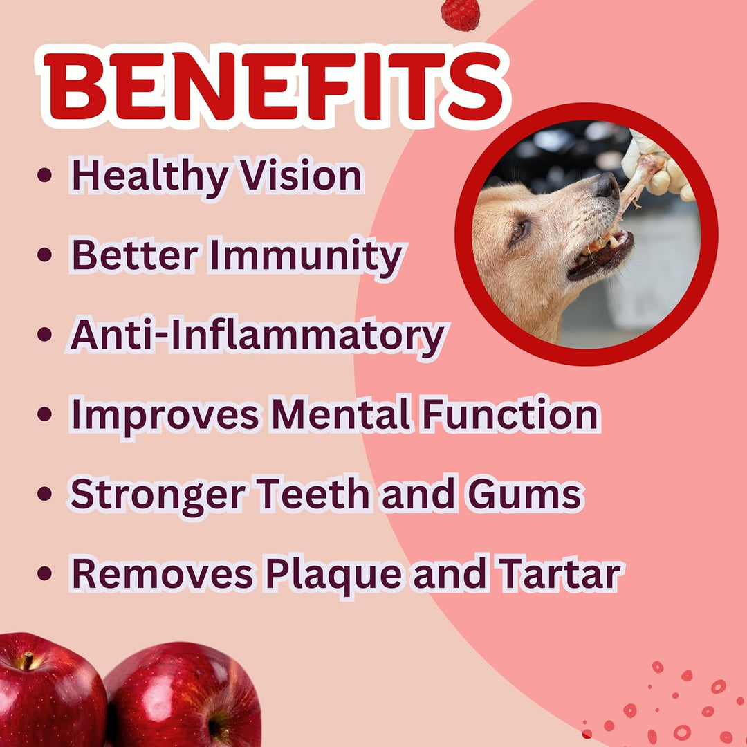 Happy Tummy Dental Chews for Dogs (21 in 1) - 150g