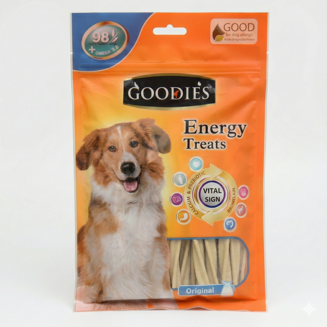 Goodies Energy Dog Treats – Original Calcium Sticks