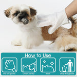 Load image into Gallery viewer, SmartyPet Waterless Pet Glove Wipes for Dogs &amp; Cats