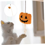 Load image into Gallery viewer, SmartyPet Halloween Pumpkin Cat Teaser Wand