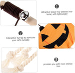 Load image into Gallery viewer, SmartyPet Halloween Pumpkin Cat Teaser Wand