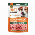 Load image into Gallery viewer, First Bark Hearty Chicken with Cod Dog Treats (70g)
