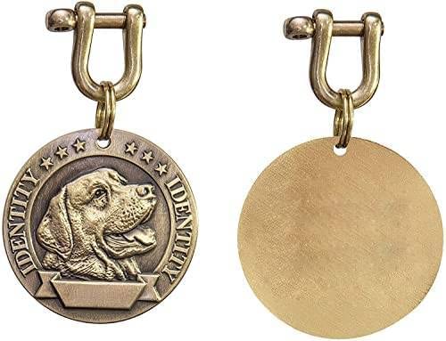 Smarty Pet Antique Brass Dog Breed ID Tags – Personalized Identity Charms