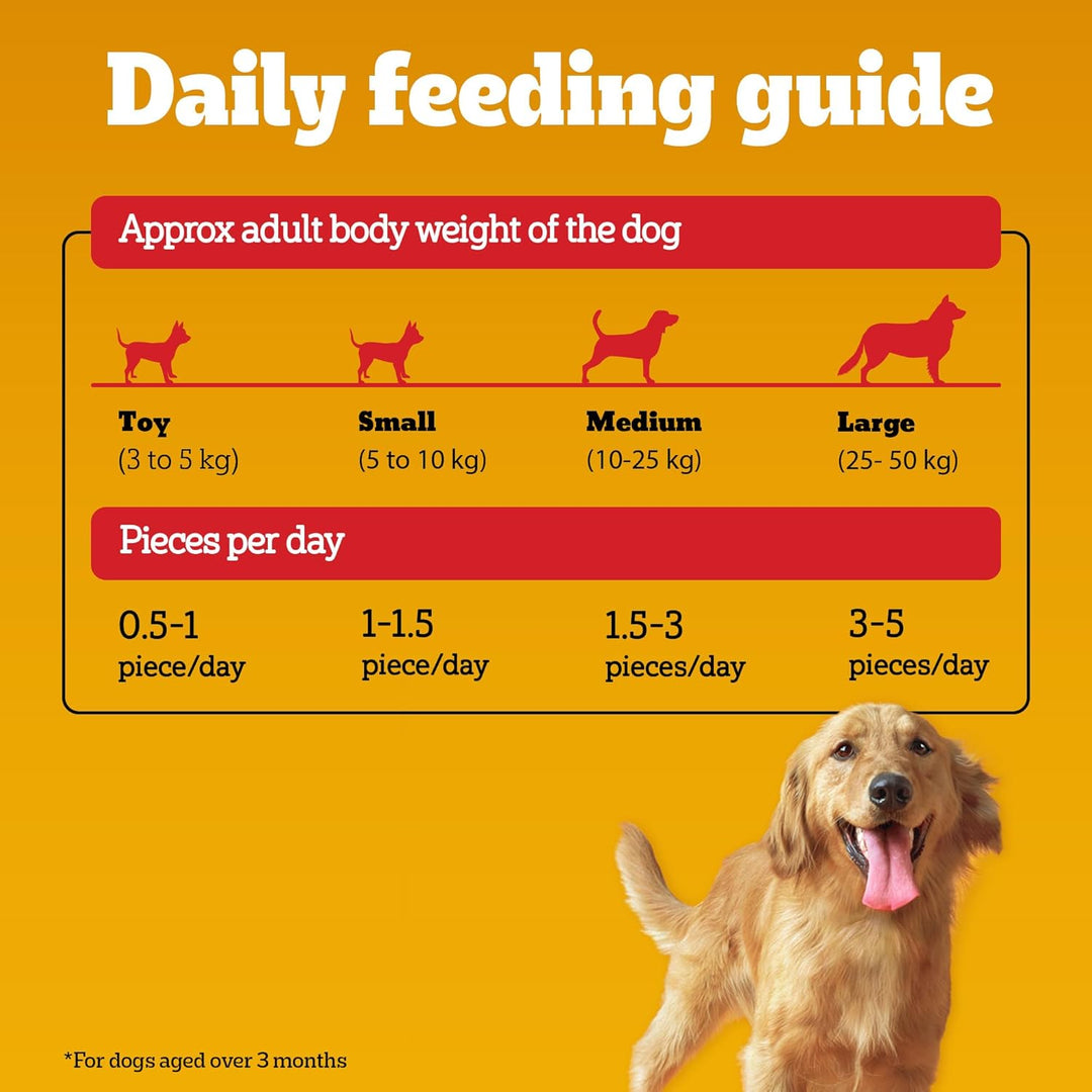 Pedigree Tasty Jerky Chicken Flavour 70gm