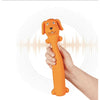 EE Toys Natural Latex Squeaky Orange Dog Toy