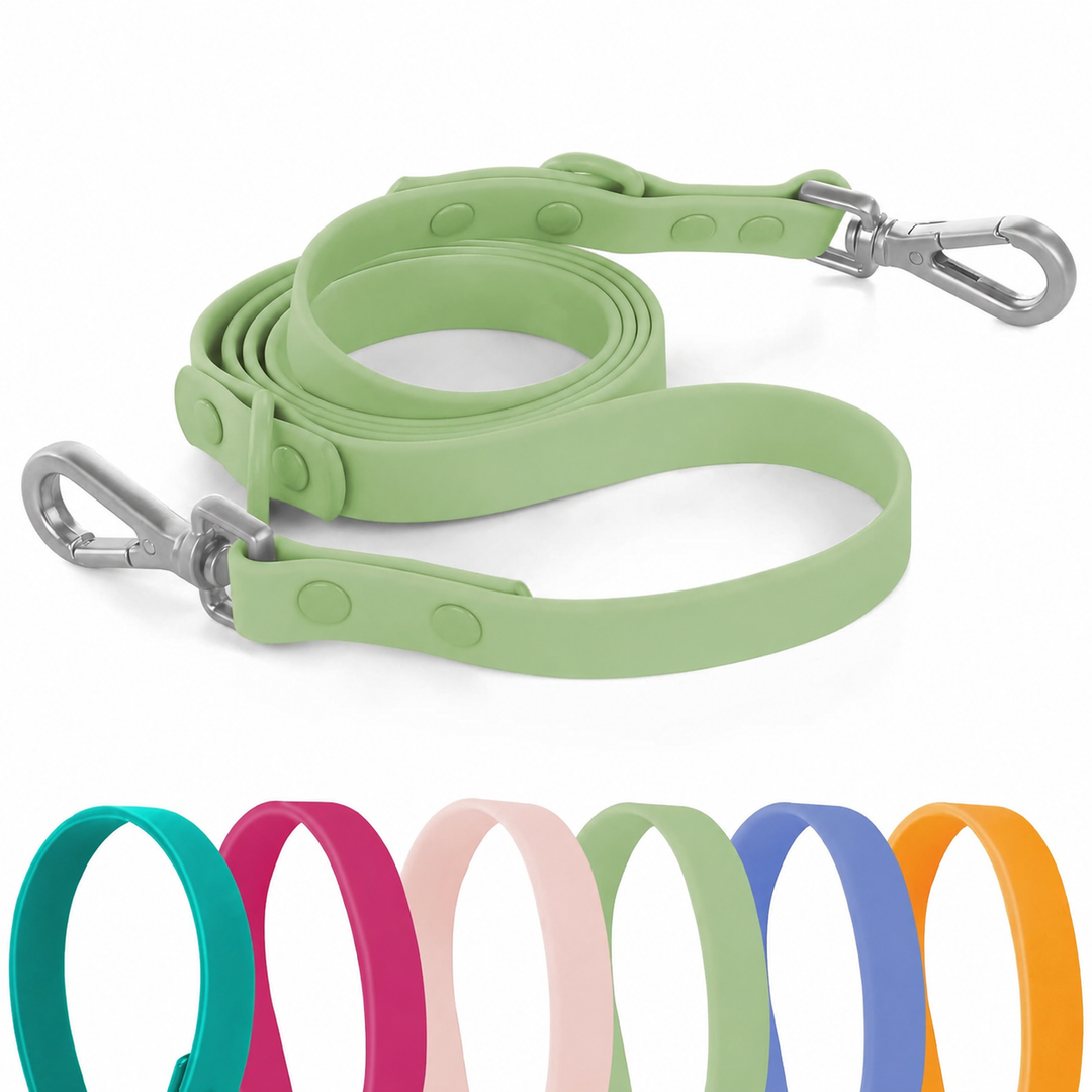 Holy Paws Waterproof Multifunctional Dog Leash | Adjustable Hands-Free Crossbody
