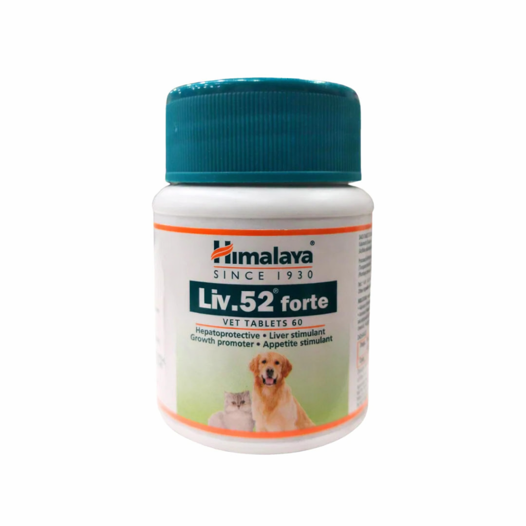 Himalaya Liv.52 Forte Vet Tablets for Dogs & Cats (60 Tablets)
