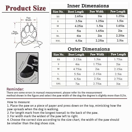 Holy Paws Pod Long Dog Shoes | Waterproof Non-Slip Winter & Summer Boots