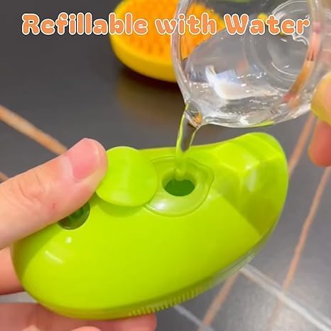 Spray Massage Brush-Mango Shape