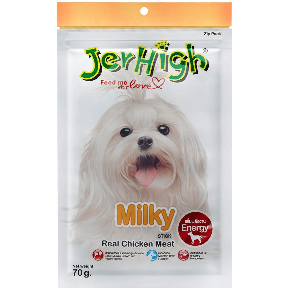 JerHigh Milky Dog Treat – Healthy & Tasty Milk-Flavored Treat for Dogs