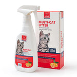 Load image into Gallery viewer, Nunbell Multi-Cat Litter Antibacterial Deodorant Spray – Lemon Green Tea (500ml)