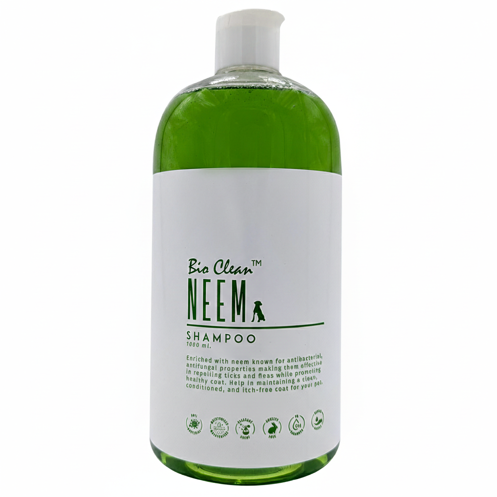 Bio Clean Neem Shampoo for Dogs & Cats