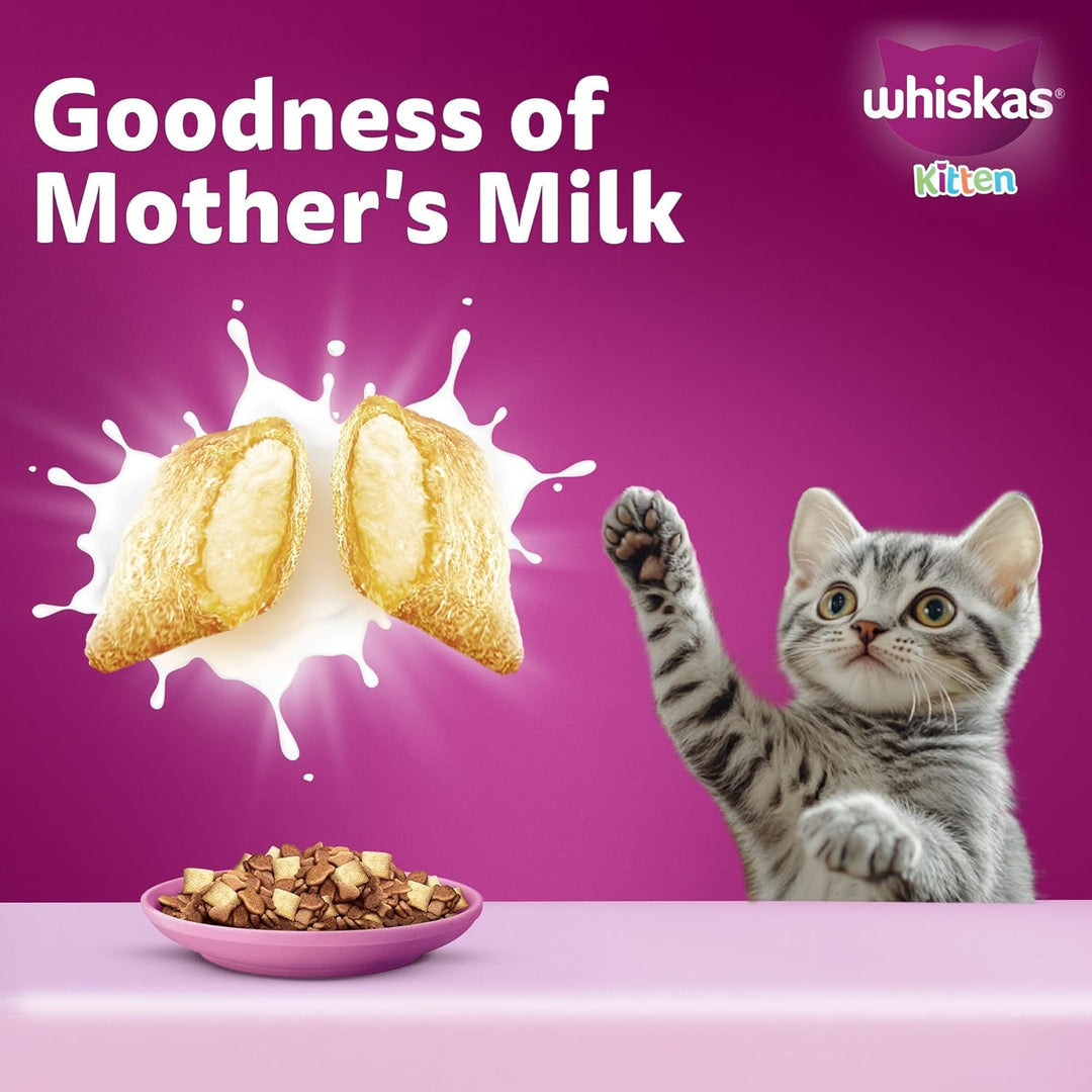 Whiskas Kitten Dry Cat Food - Ocean Fish Flavour