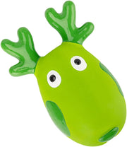 EE Toys Premium Latex Squeaky Peace Deer Dog Toy