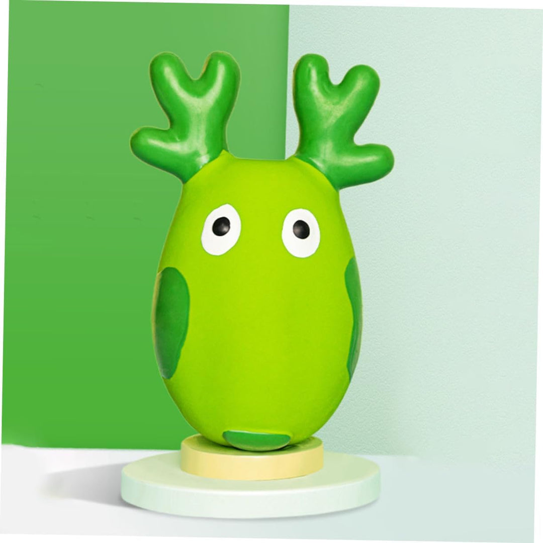 EE Toys Premium Latex Squeaky Peace Deer Dog Toy