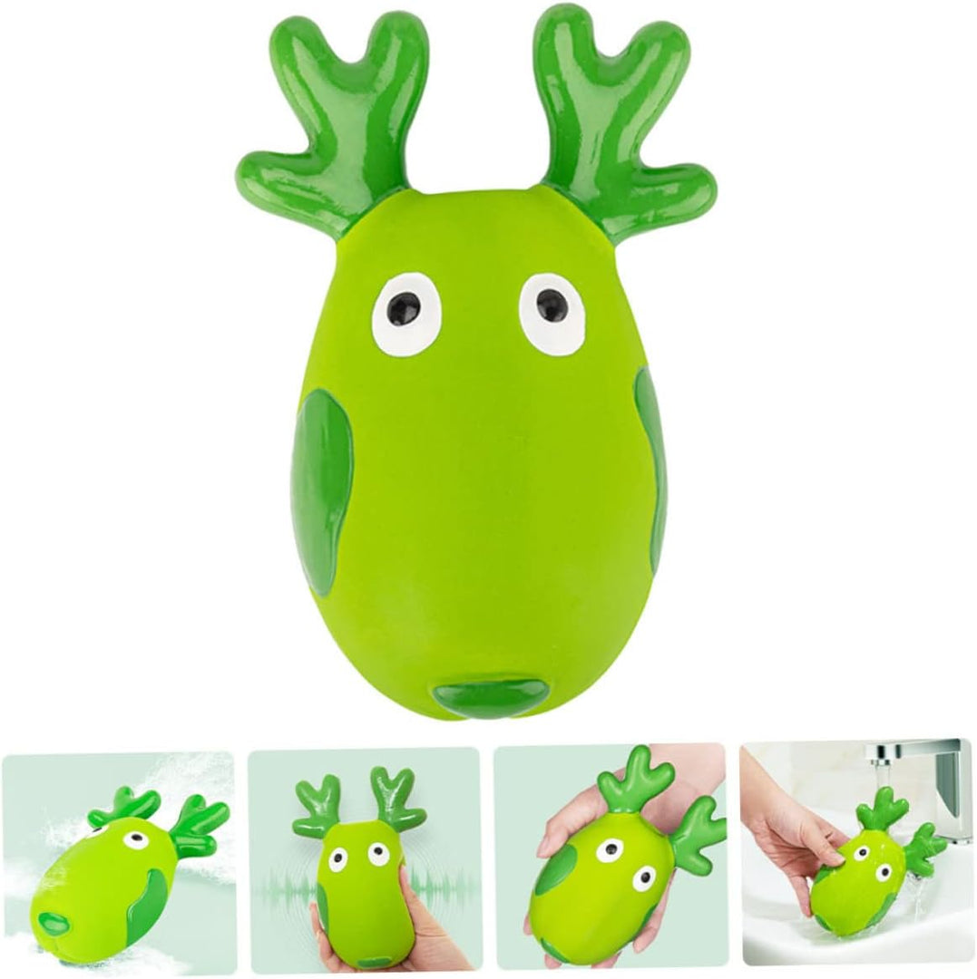 EE Toys Premium Latex Squeaky Peace Deer Dog Toy