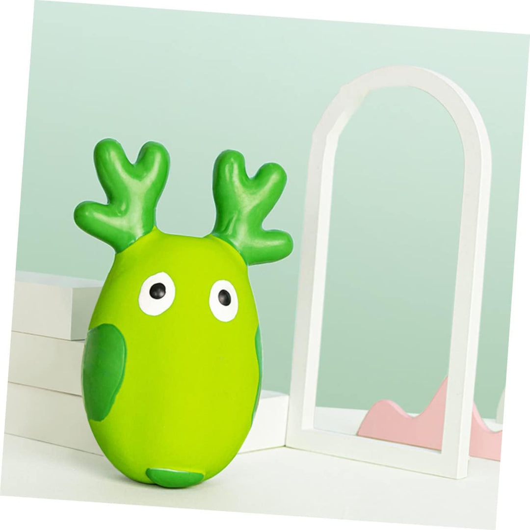 EE Toys Premium Latex Squeaky Peace Deer Dog Toy