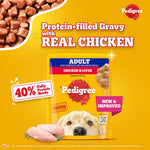 Load image into Gallery viewer, Pedigree Adult Gravy Chicken Chunks in Gravy 70gm