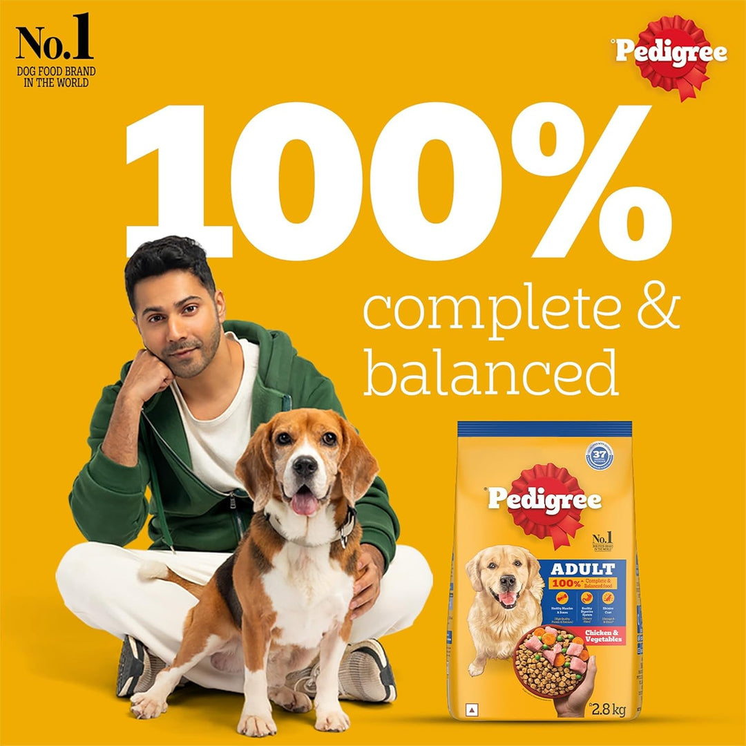 Pedigree Chicken Vegetable Adullt Dog Food