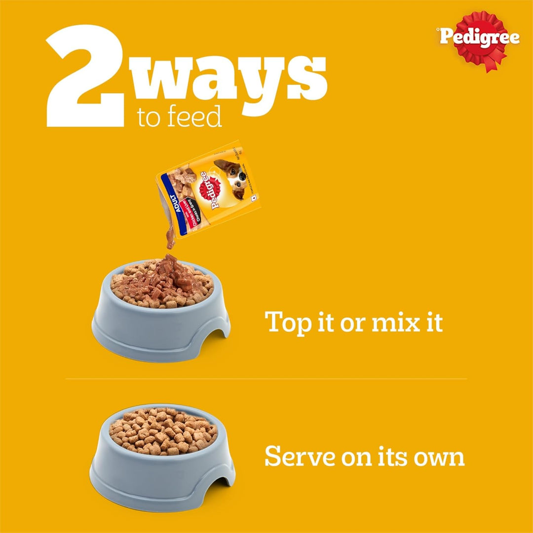 Pedigree Chicken Vegetable Adullt Dog Food