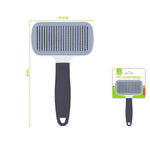 Load image into Gallery viewer, Nunbell Self-Cleaning Pet Slicker Brush (with Click-Lock Mechanism)