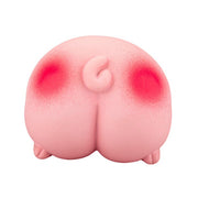 EE Toys Natural Latex Squeaky Pig Ass Dog Toy