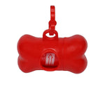 Load image into Gallery viewer, SmartyPet Bone-Shaped Dog Poop Bag Dispenser with 2 Refill Rolls
