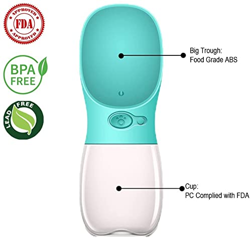 Water Bottle Push to Release Large