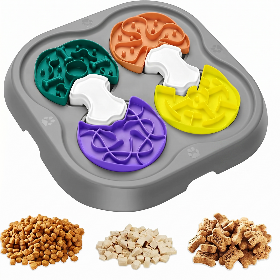 Nunbell Dog Treat Maze Game & Slow Feeder Puzzle Toy