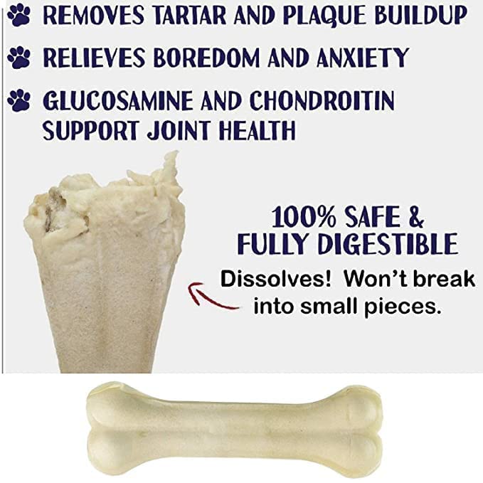 Smartypet Rawhide Bone 6inch 4pcs