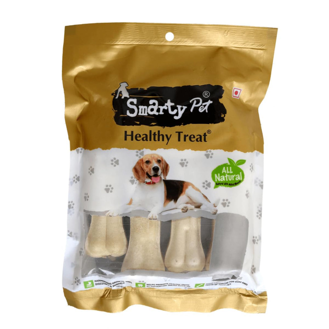 Smartypet Rawhide Bone 6inch 4pcs