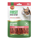 Load image into Gallery viewer, First Meow Salmon Slice Fish Tenders Cat Treats - 40gm