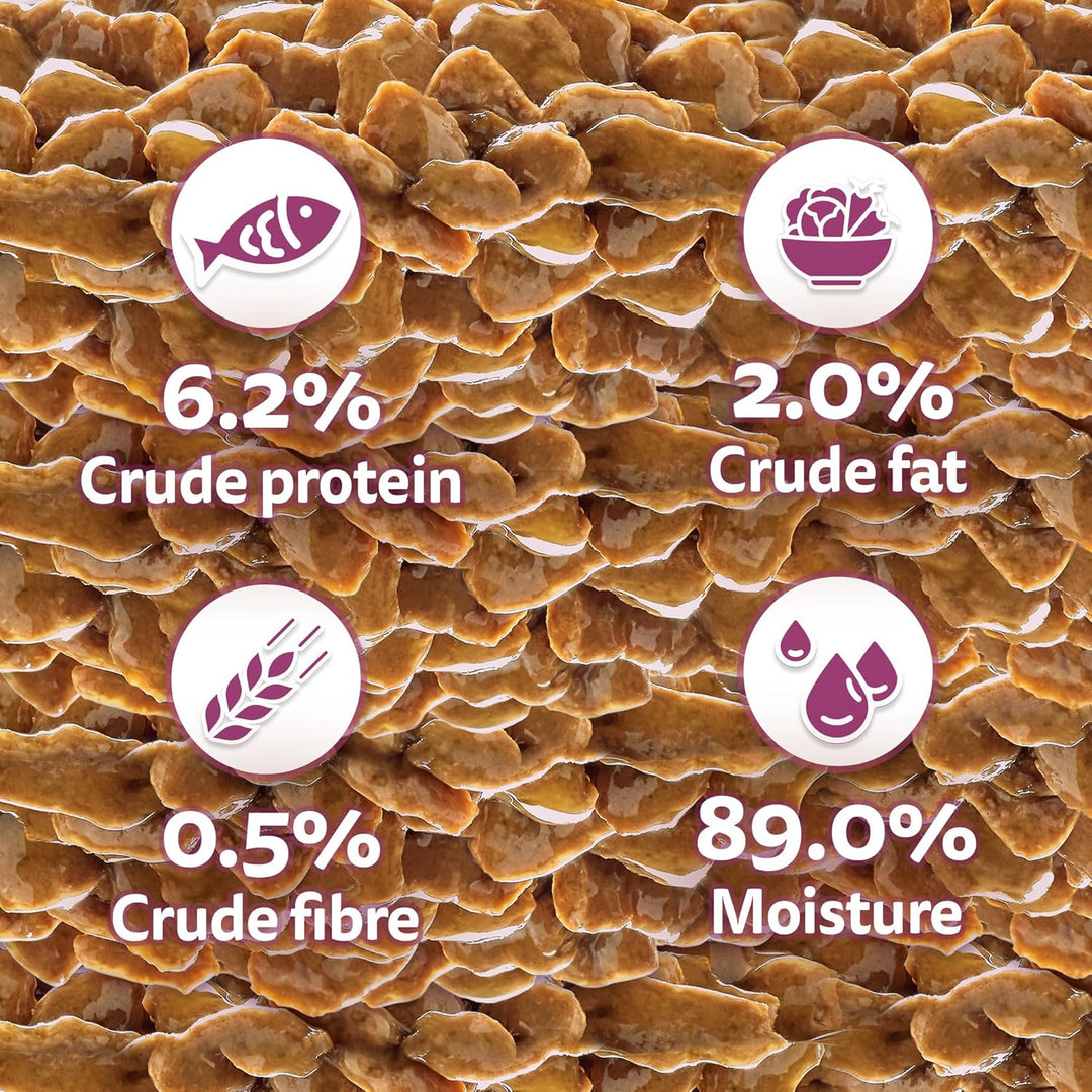 Whiskas Adult Salmon Gravy 80Gm